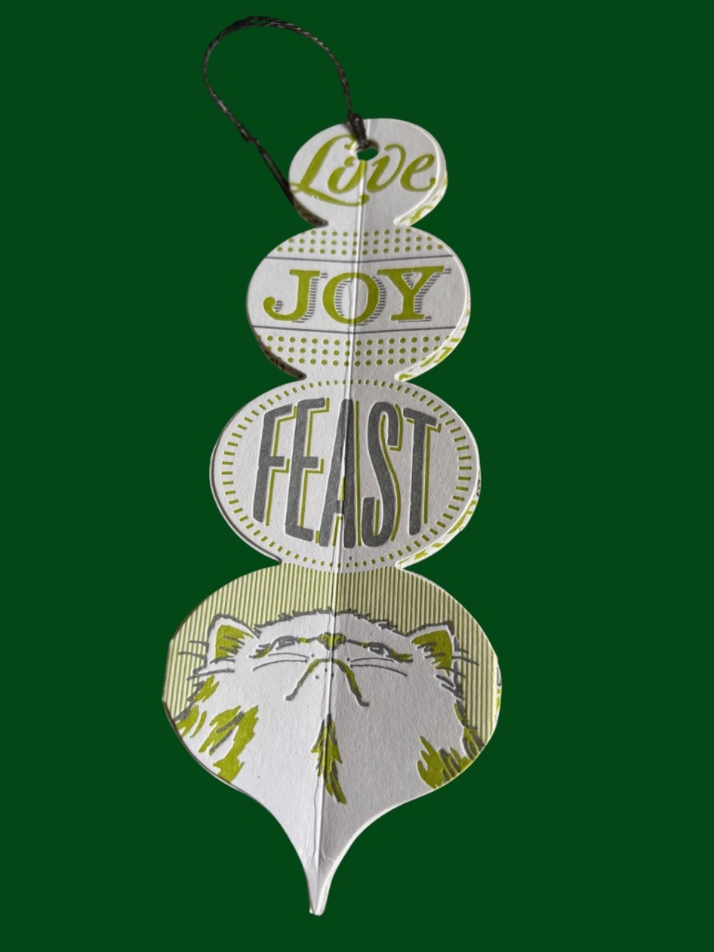2013 Fancy Feast Collectible Christmas Ornament - NWT